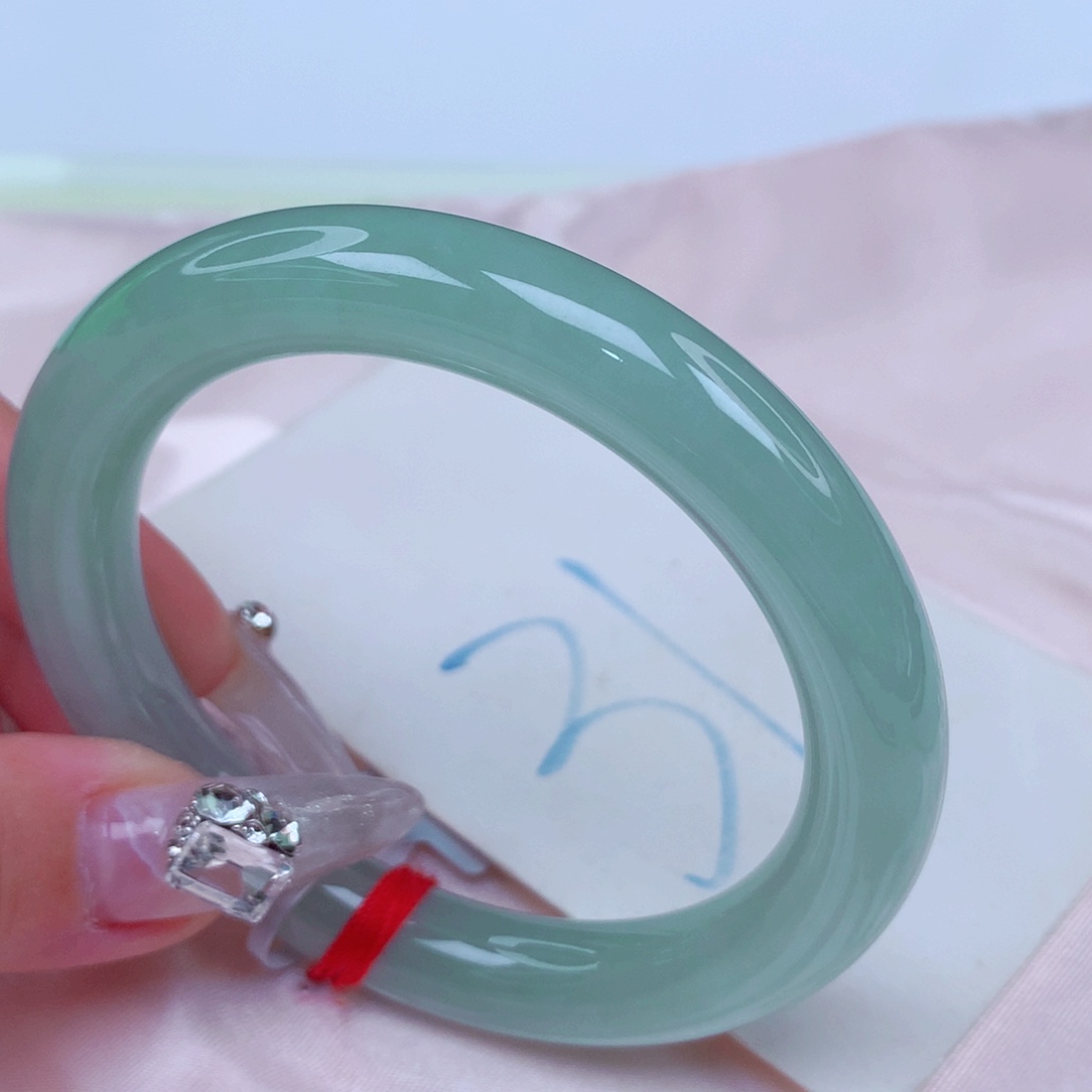 翡翠手镯未镶嵌天然缅甸翡翠A货手镯