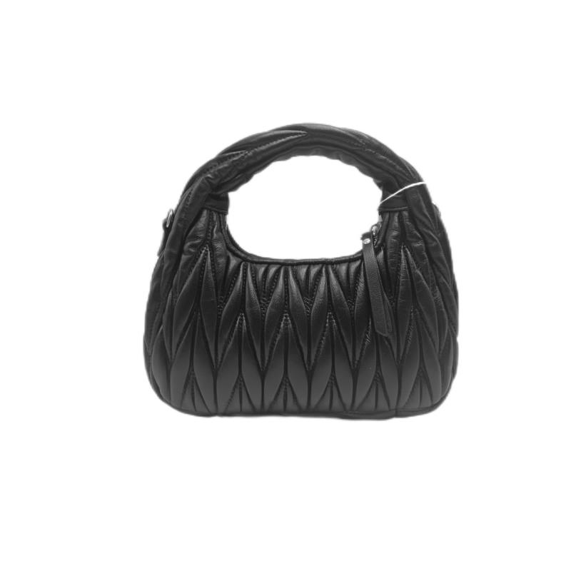 【丽姐】妹妹家豌豆褶皱hobo轻奢豪华时尚潮流女士单肩斜挎腋下包