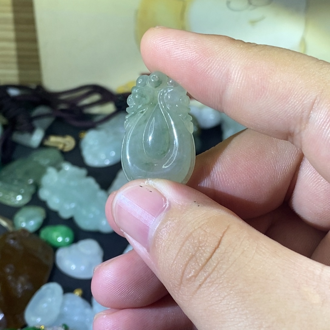 颈饰未镶嵌翡翠翡翠吊坠
