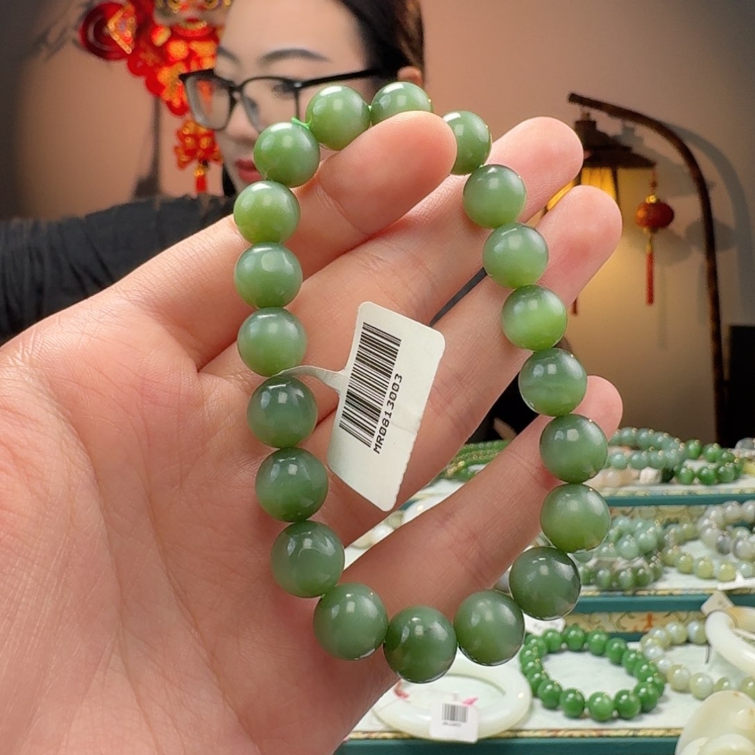 和田玉手串未镶嵌