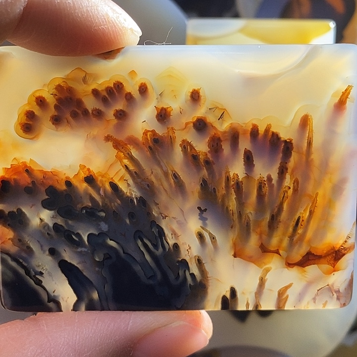 未镶嵌颈饰玛瑙/玉髓华*