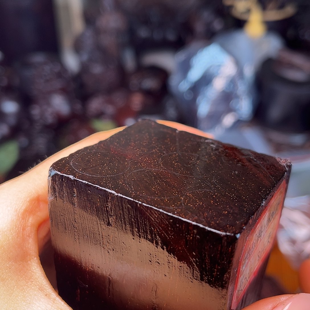 檀香紫檀（小叶紫檀）满天星琴料