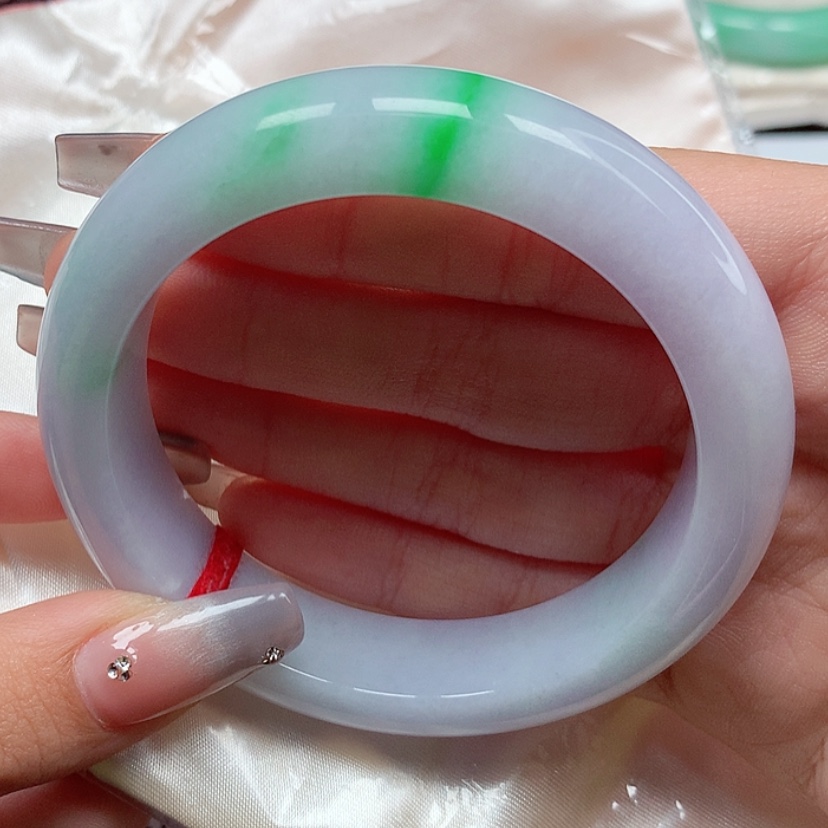 【闪购商品】翡翠手镯未镶嵌57圈