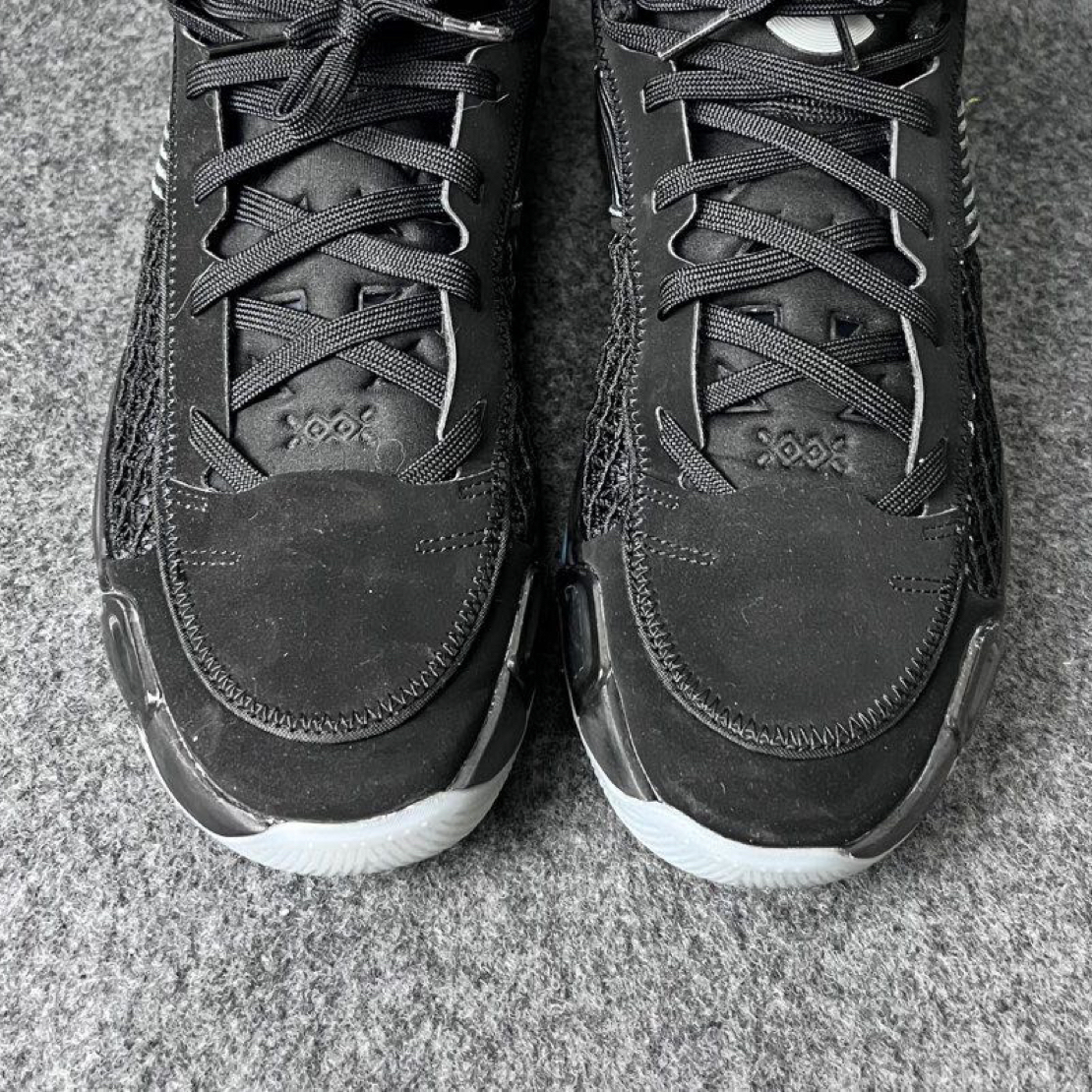 95新 LANVIN a38黑蓝44.5码h0912鞋