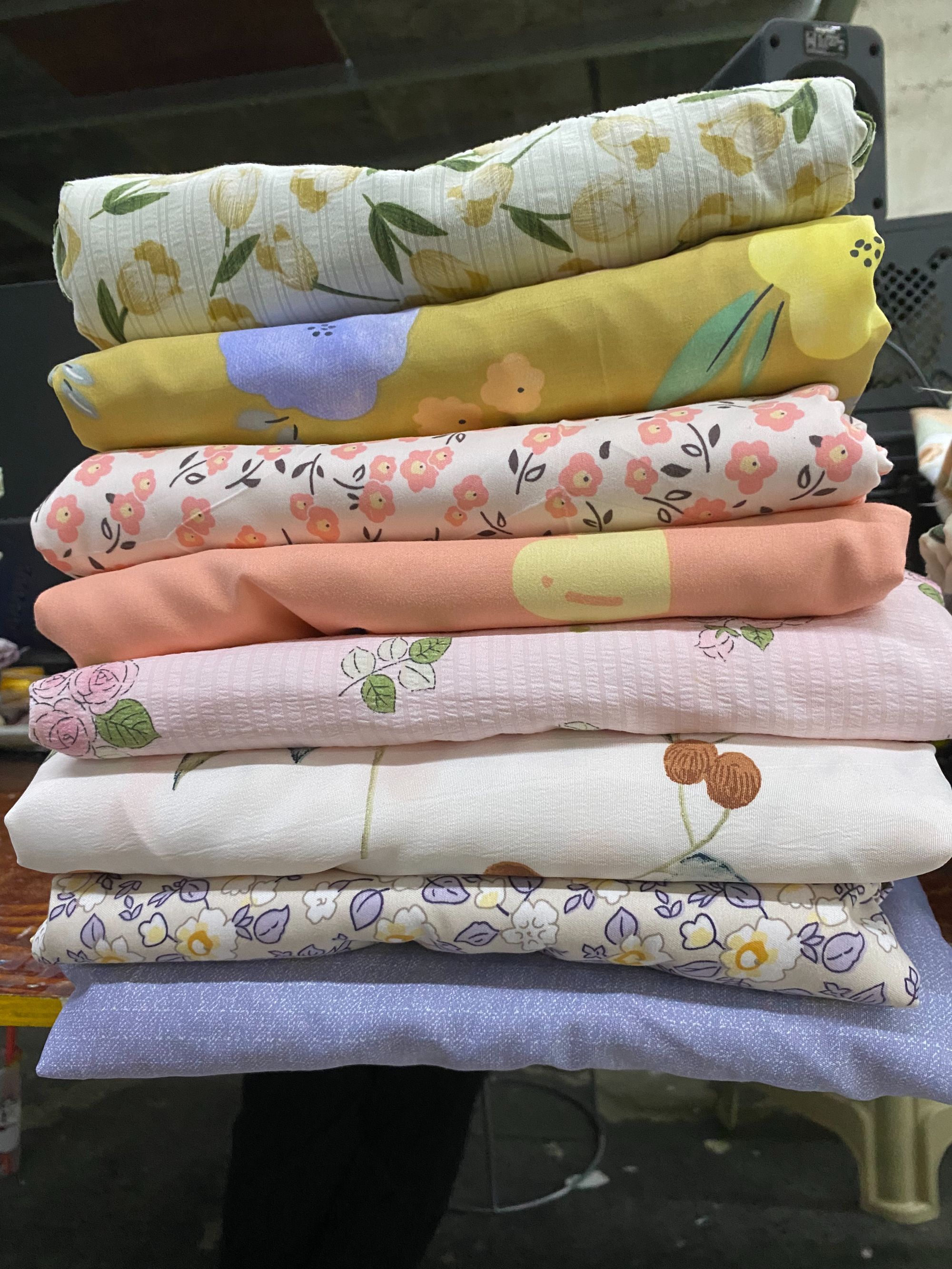 【智汇】床单 被套 未加工 以主播讲解为准（ 不挑）