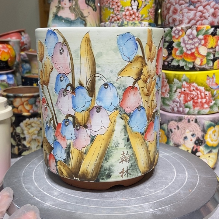 景德镇艺术手绘作品