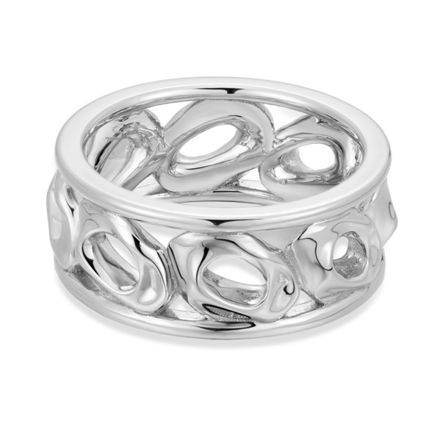 铜合金戒指 MONSECRET 风穴系列 风穴叠复戒指