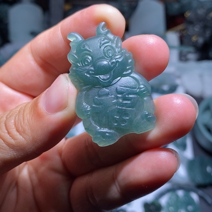 定制翡翠未镶嵌毛
