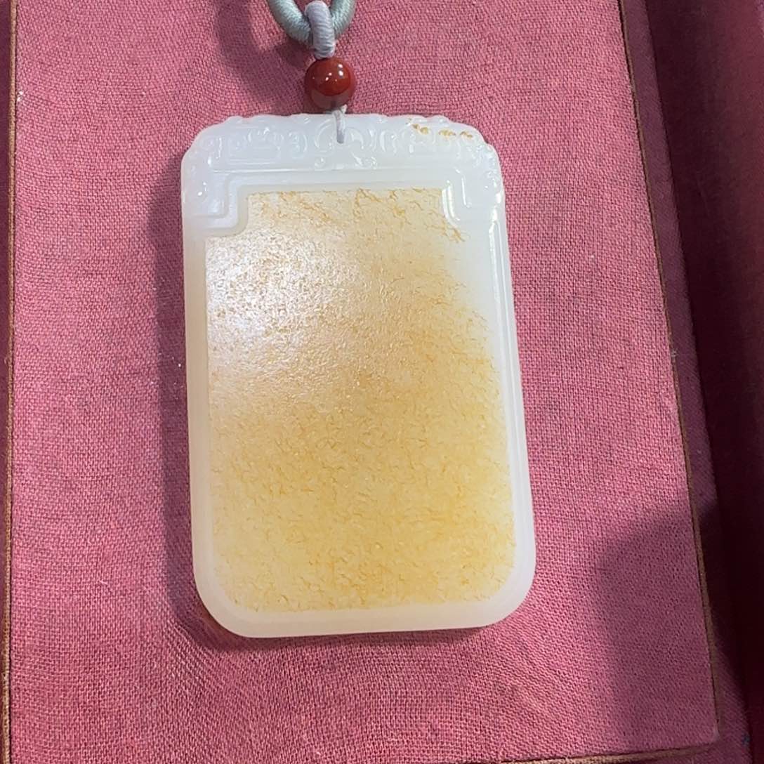 和田玉挂件未镶嵌