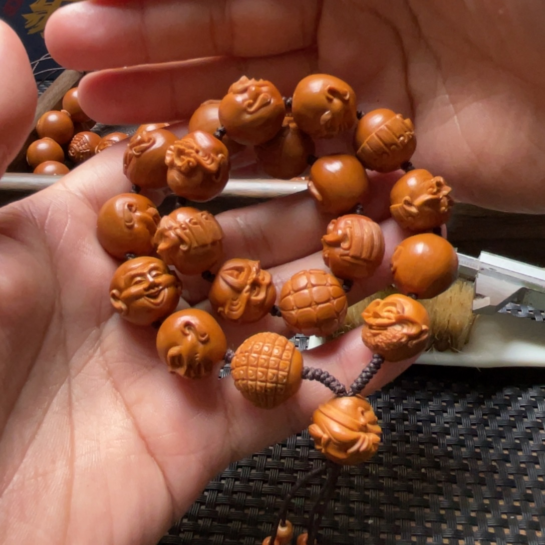 橄榄核手串/手链每日一漏（微花）