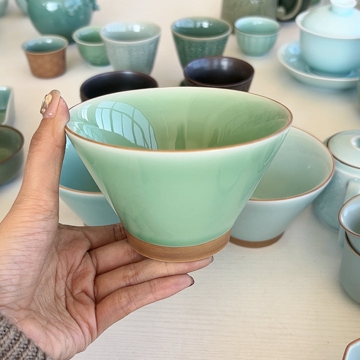 小米茶器龙泉青瓷