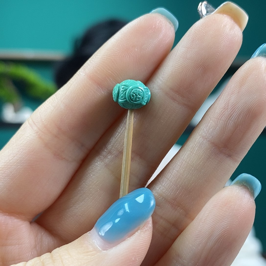 绿松石珠宝奇石未镶嵌