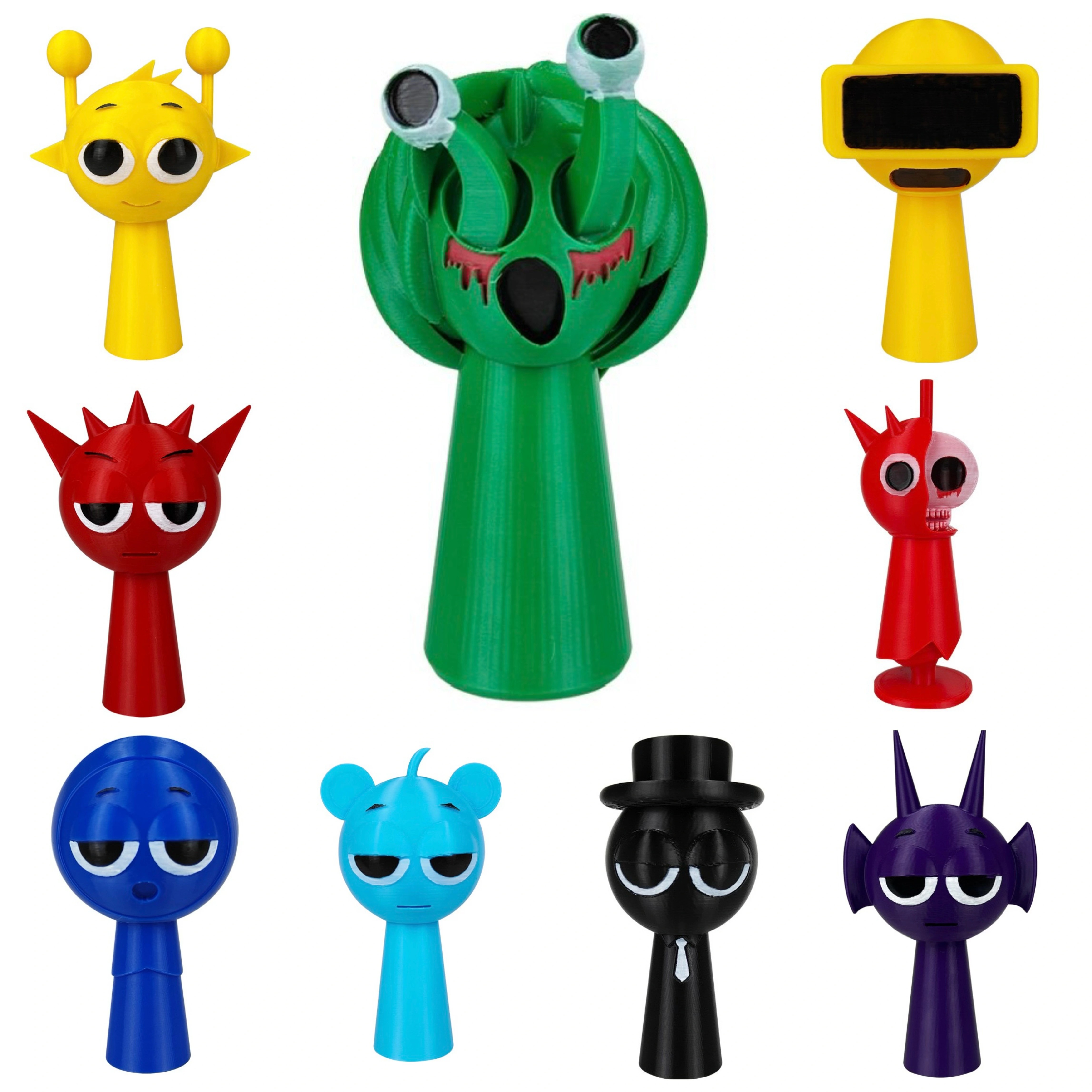 节奏盒子大号手办二阶段瑞迪变异藤蔓妹妹公仔摆件儿童玩具礼物