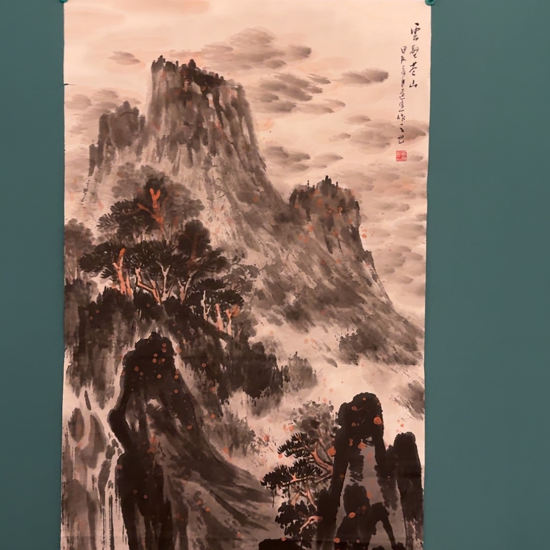 国画国画作品一幅