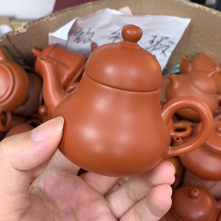 原矿朱泥茶具茶壶家用120