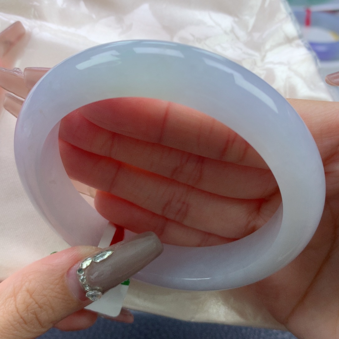 翡翠手镯未镶嵌60.5正圈