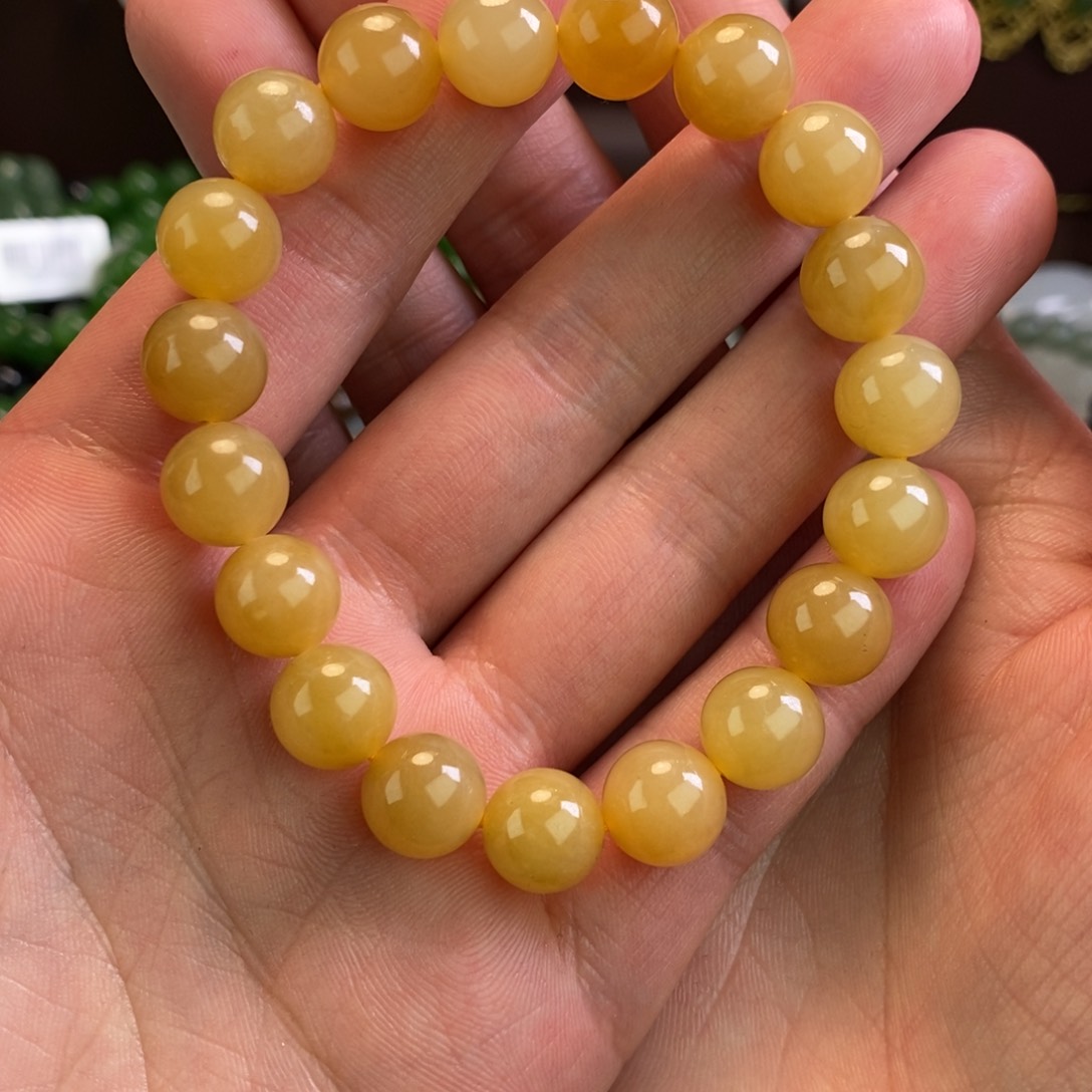 和田玉手链未镶嵌