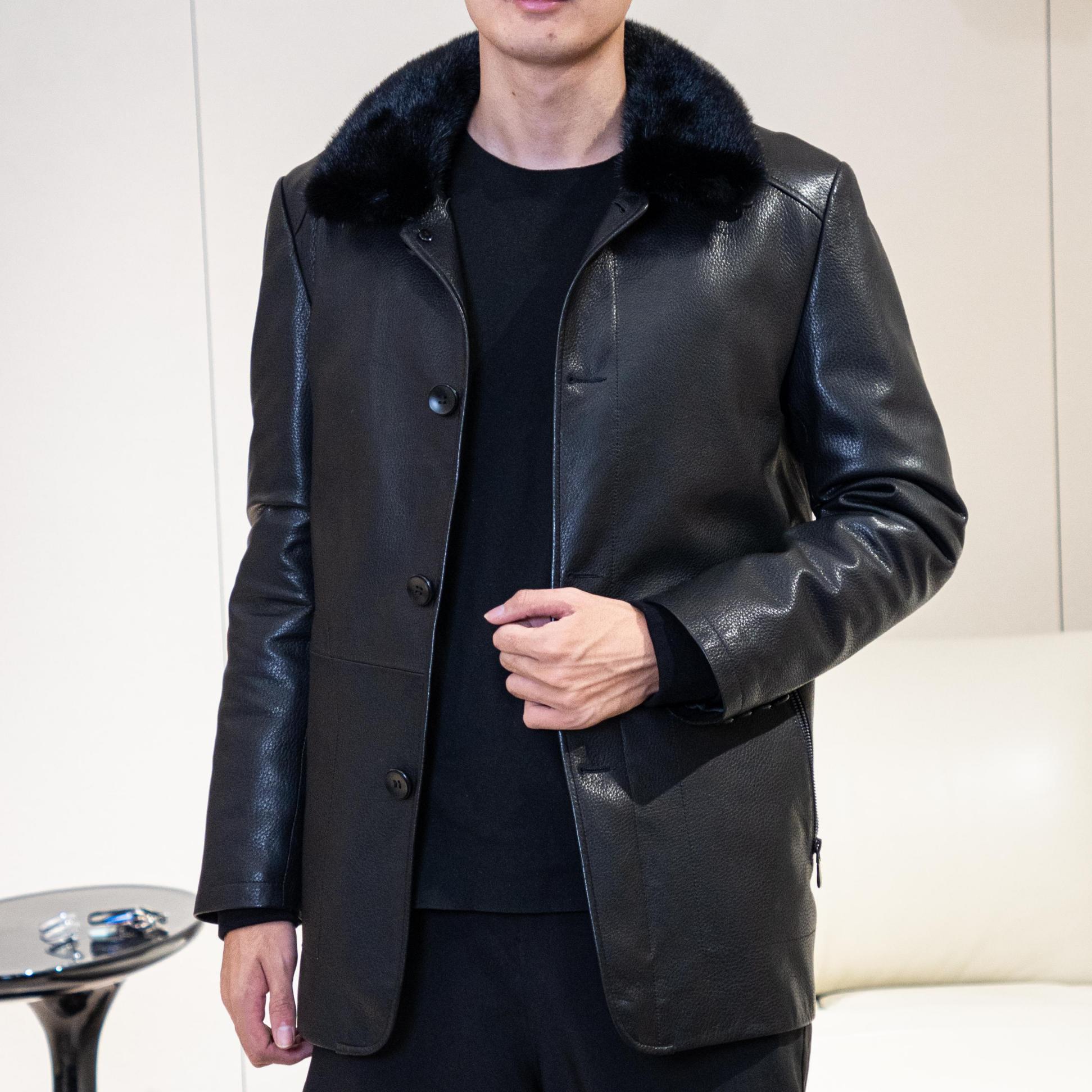 加绒男士皮衣合集宝恩时尚新款百搭气质高级感真皮秋冬氛围感休闲