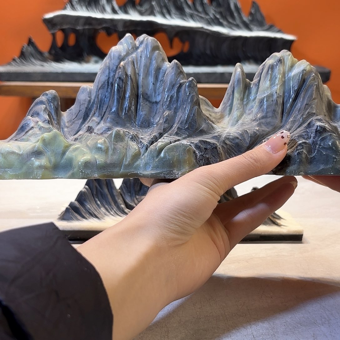 摆件哈*丝灵璧石奇石摆件 