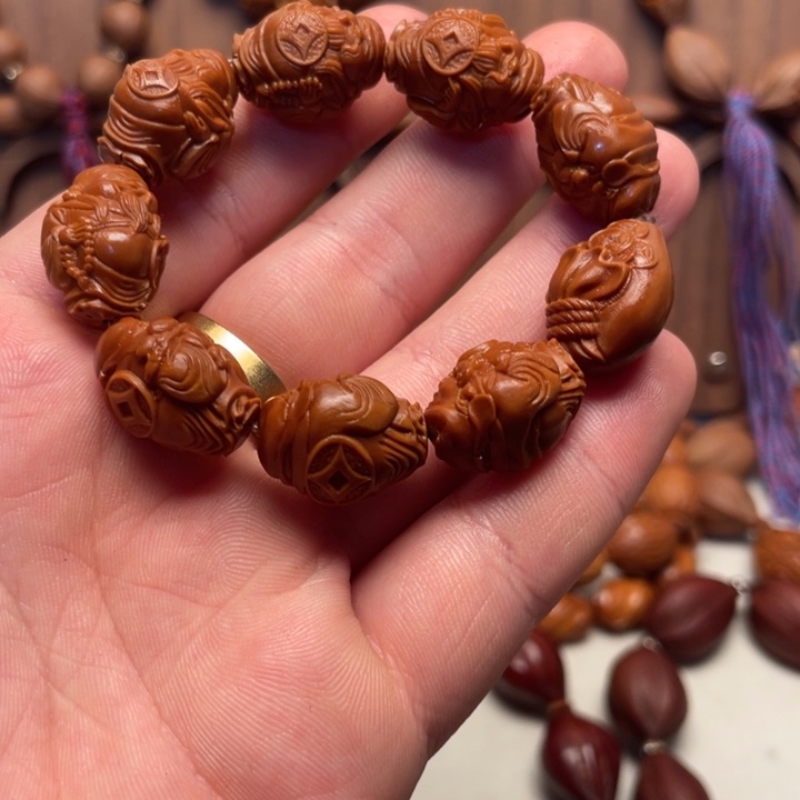 手串/手链橄榄核1.6财神