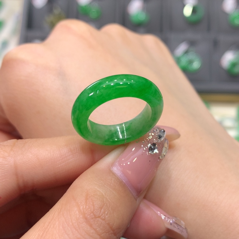 【闪购商品】翡翠戒指未镶嵌夏*安翡翠