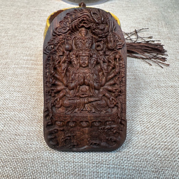 新款越南顺化紫棋大千手牌