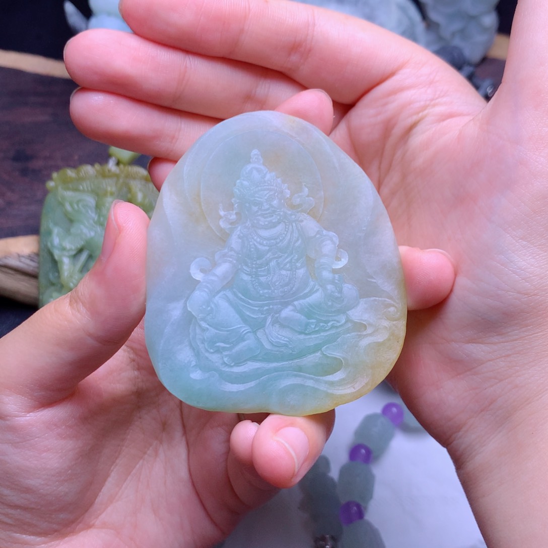 定制翡翠未镶嵌贤*翡翠