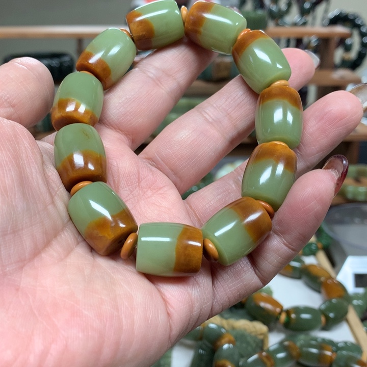 和田玉珠宝奇石未镶嵌心**成