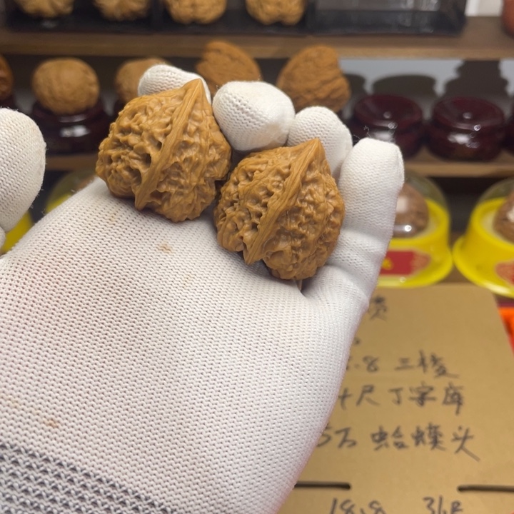 吊坠文玩核桃文玩核桃赤龙鸡心