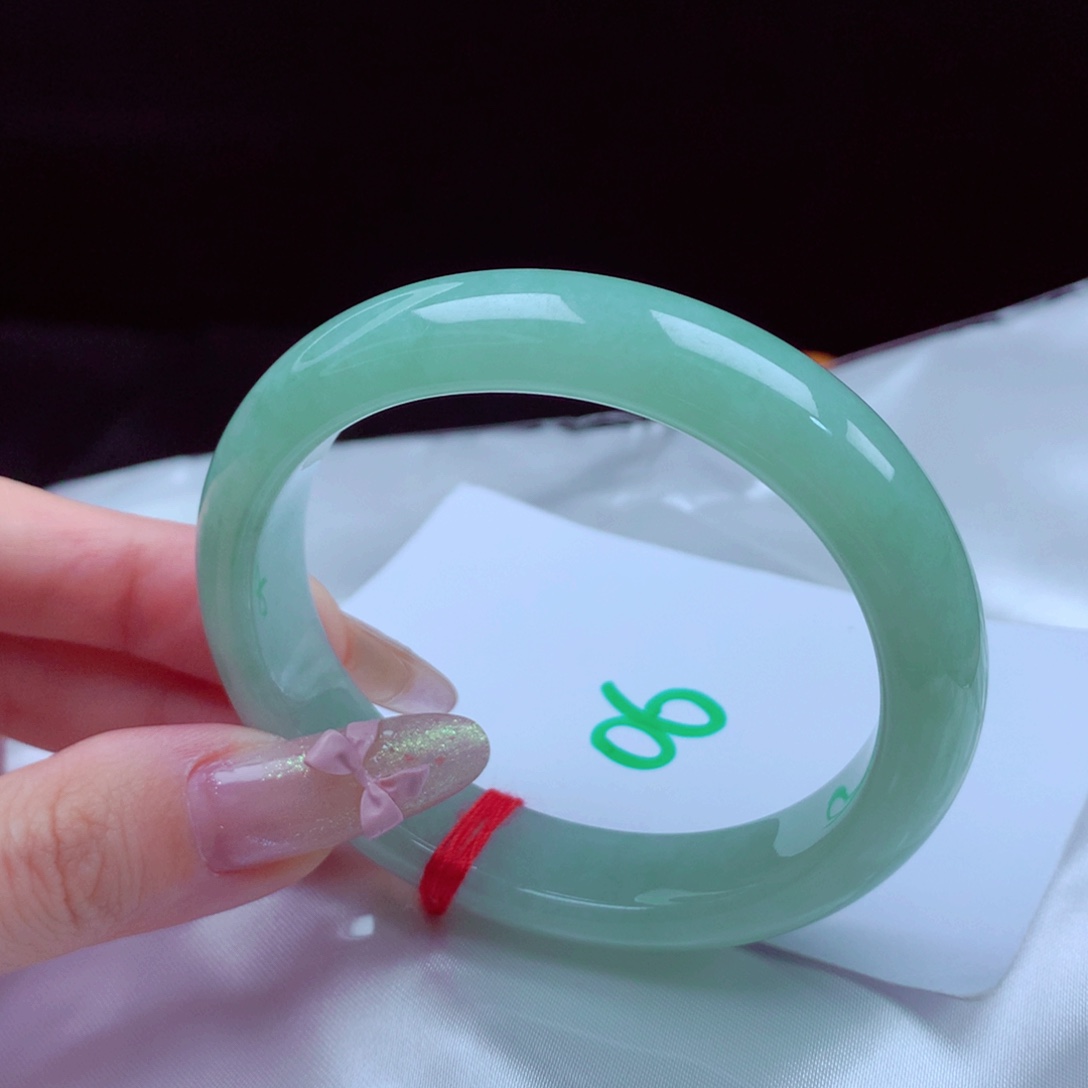 未镶嵌手镯翡翠天然缅甸翡翠A货手镯 贵妃06号