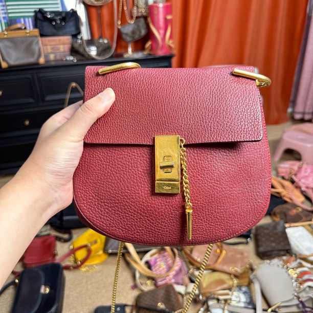 95新 Chloe/蔻依 肥肥中古/克洛伊/斜跨包/95新