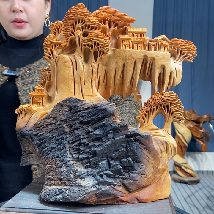 柏木（崖柏）随型摆件