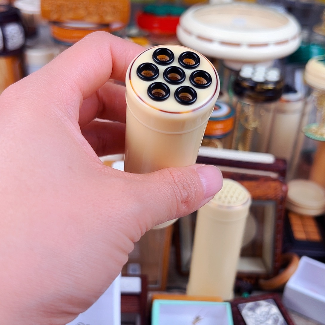 康记七孔竹蛉筒一个