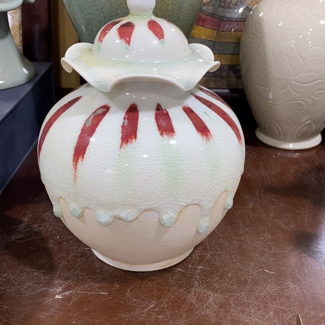 徐***～瓷片巩县窑点彩罐子1268966