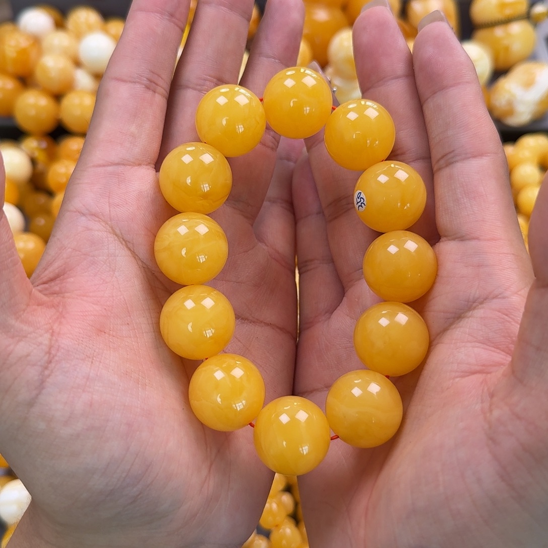 蜜蜡未镶嵌珠宝奇石同料20mm