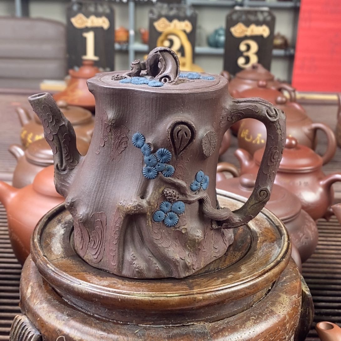 紫砂茶壶原矿手工245