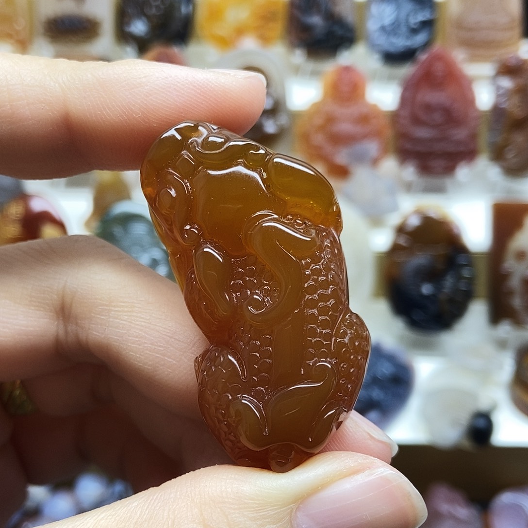 玛瑙/玉髓未镶嵌颈饰