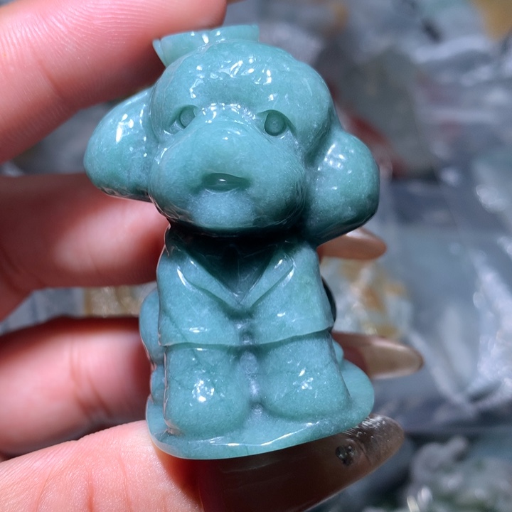 翡翠未镶嵌颈饰保真天然A货翡翠