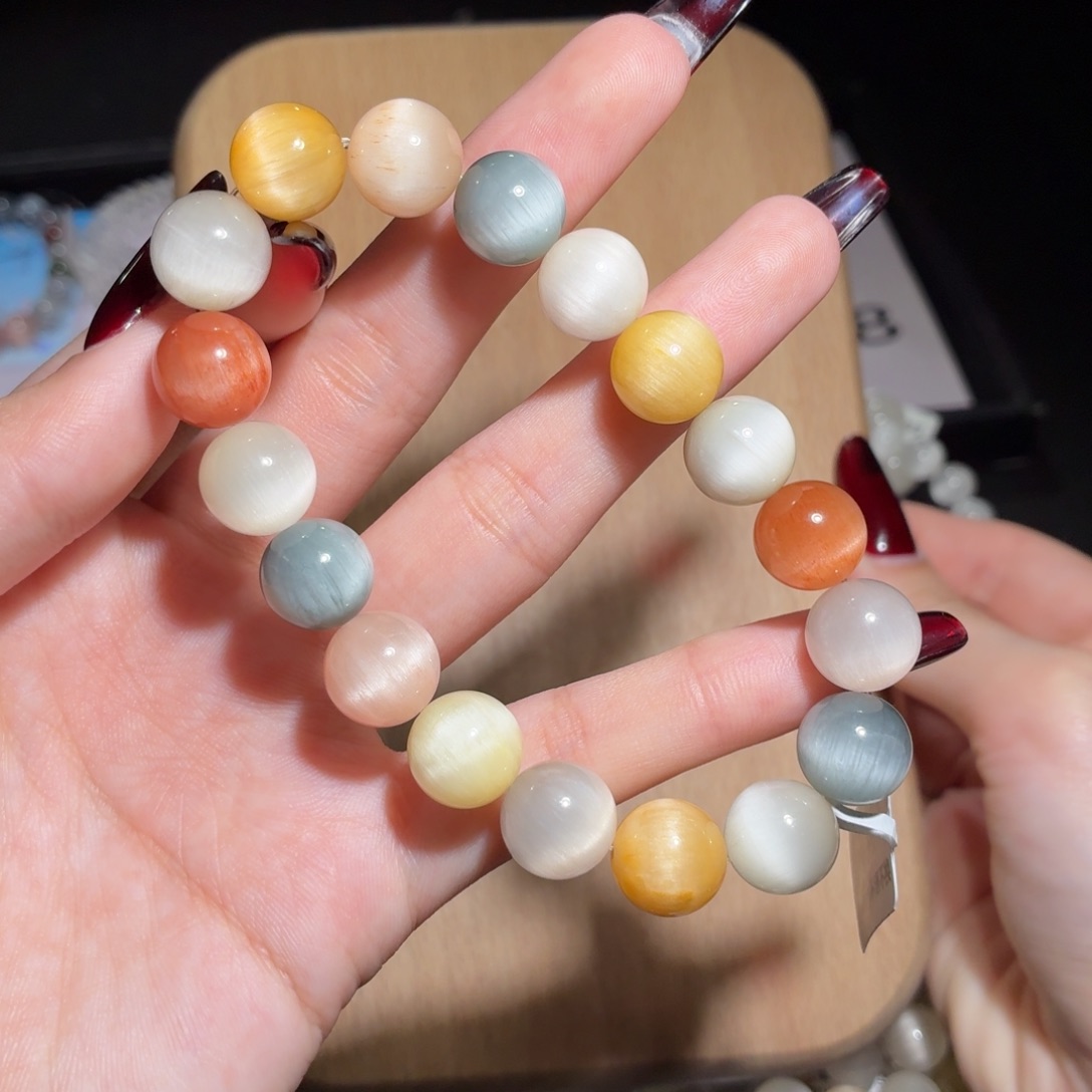 第***喂未镶嵌水晶手链222号多样性发一K 11+已多漏