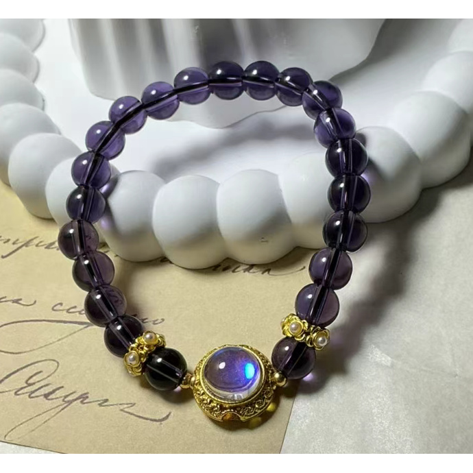 紫水晶伊米精品手串S1280