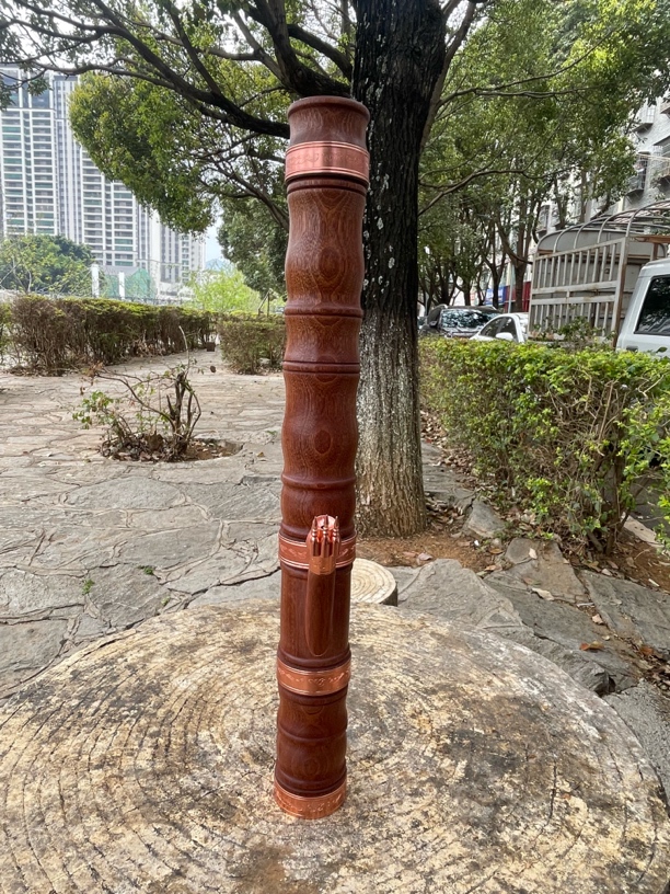 香花梨花瓶款中号/高68厘米/外径8厘米/内径6厘米