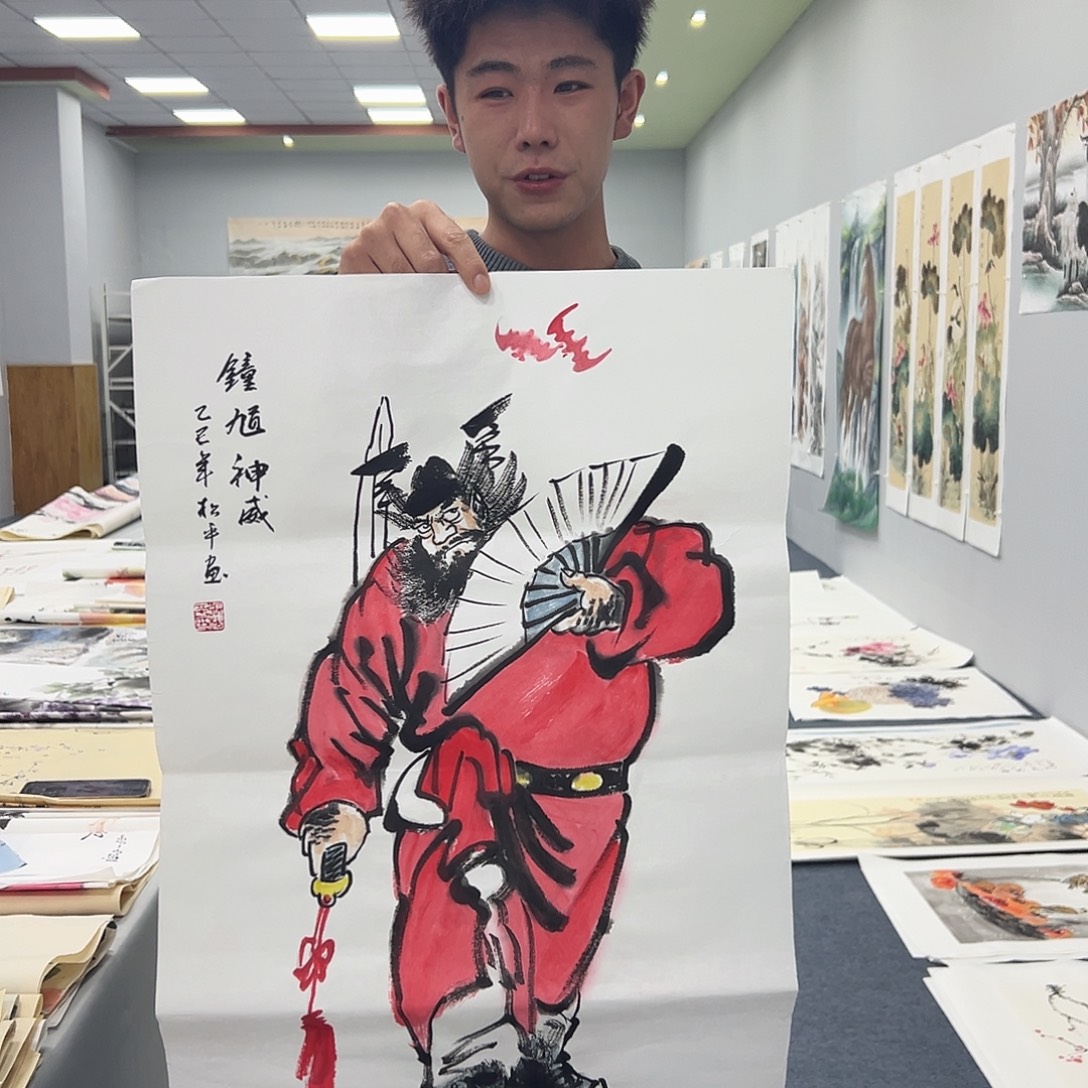 国画国画作品纯手绘作品