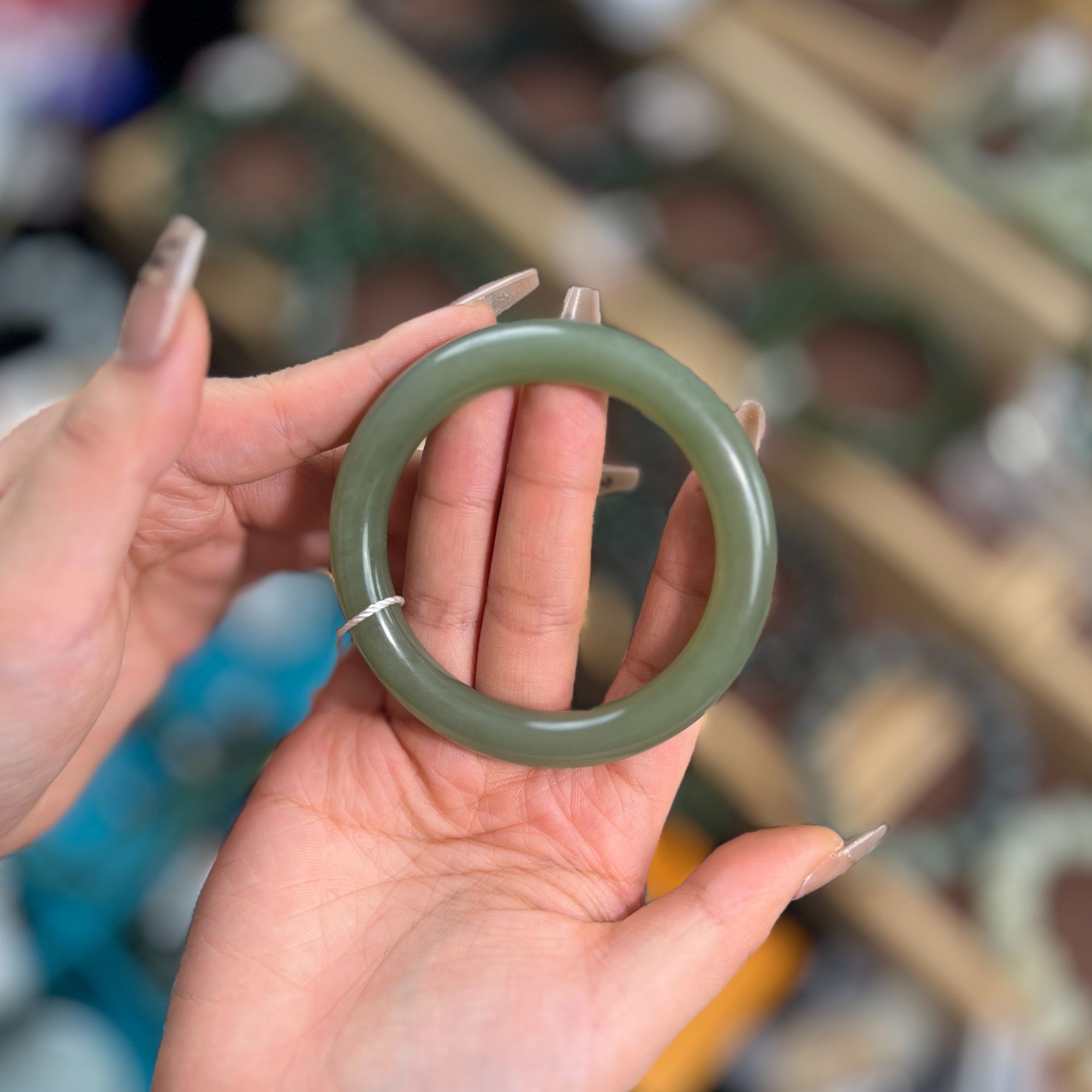 【玉曌缘】和田玉手镯