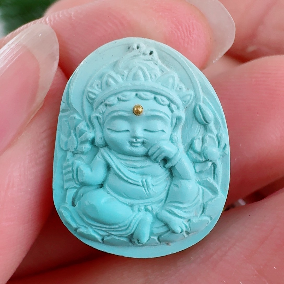 未镶嵌绿松石珠宝奇石