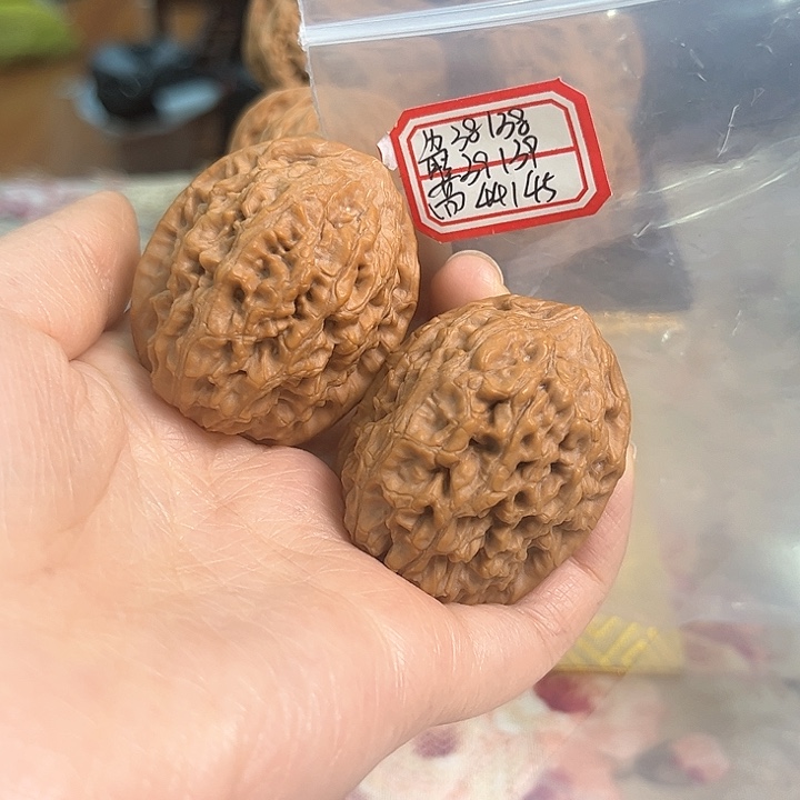 文玩核桃把件非嫁接将军榜