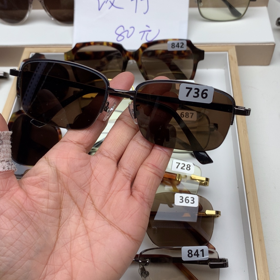 分体款半框眼镜736