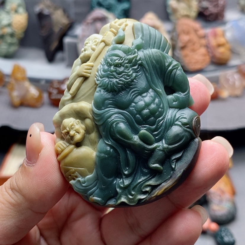 【闪购商品】未镶嵌吊坠定制石英质玉王