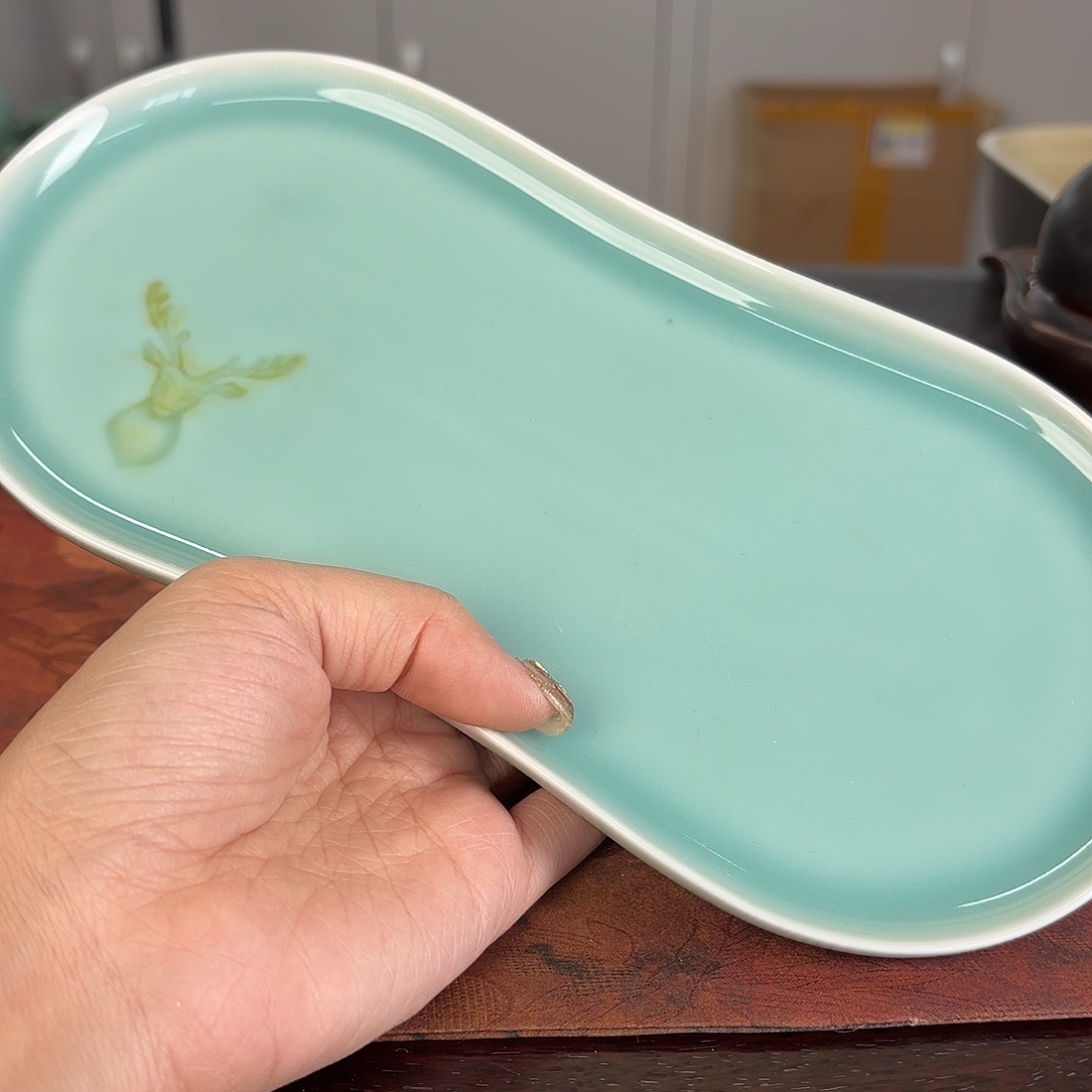 龙泉云间青瓷小米茶器