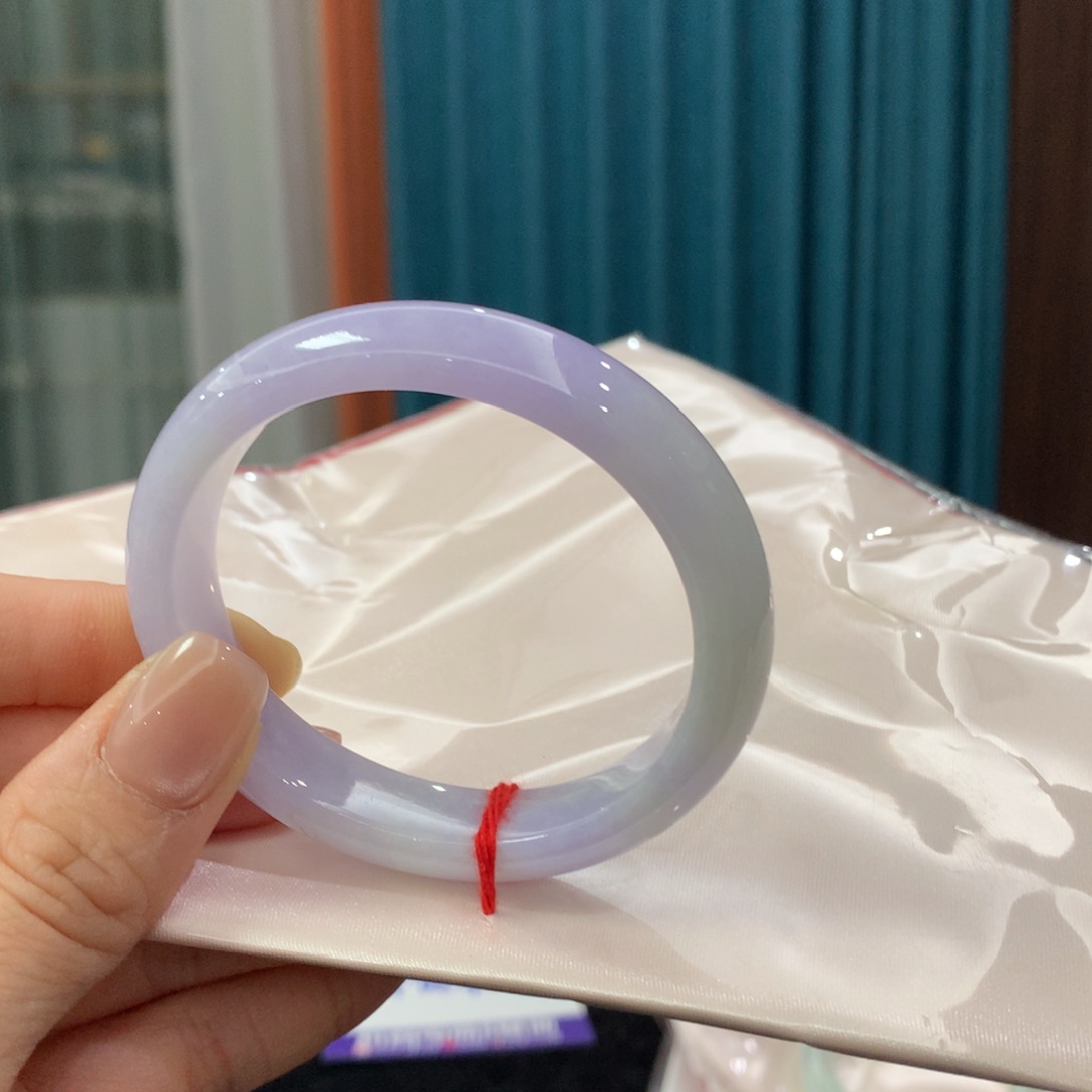 未镶嵌手镯翡翠完美者慎拍 圈口 54贵妃