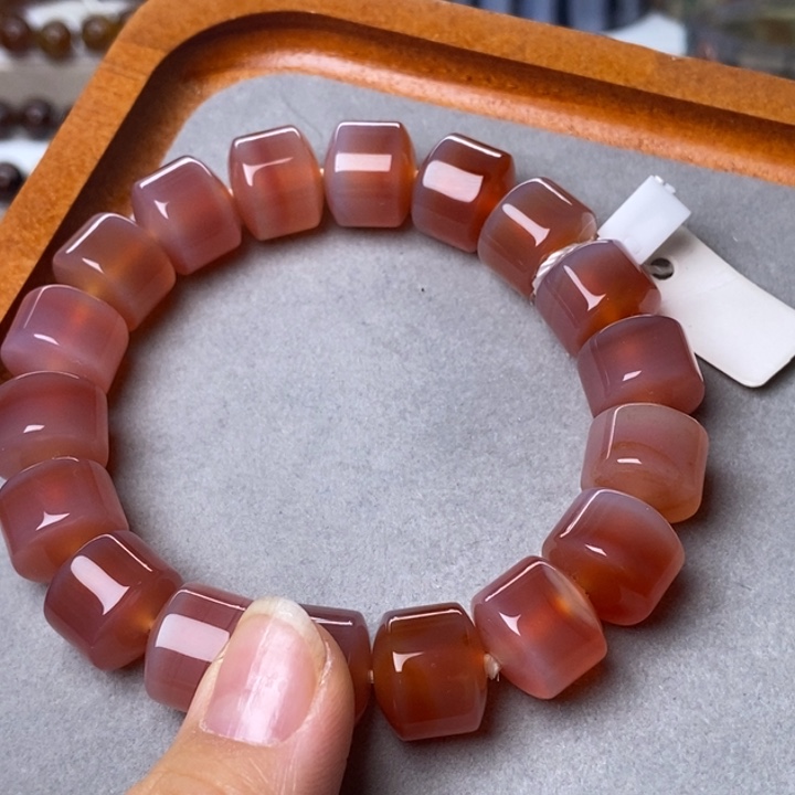 玛瑙/玉髓未镶嵌手链